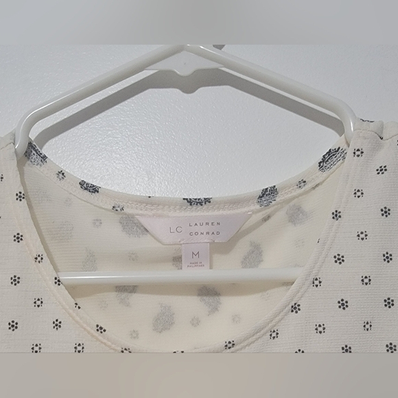 Lauren Conrad Paisley Babydoll Tunic Dress - Picture 2 of 4